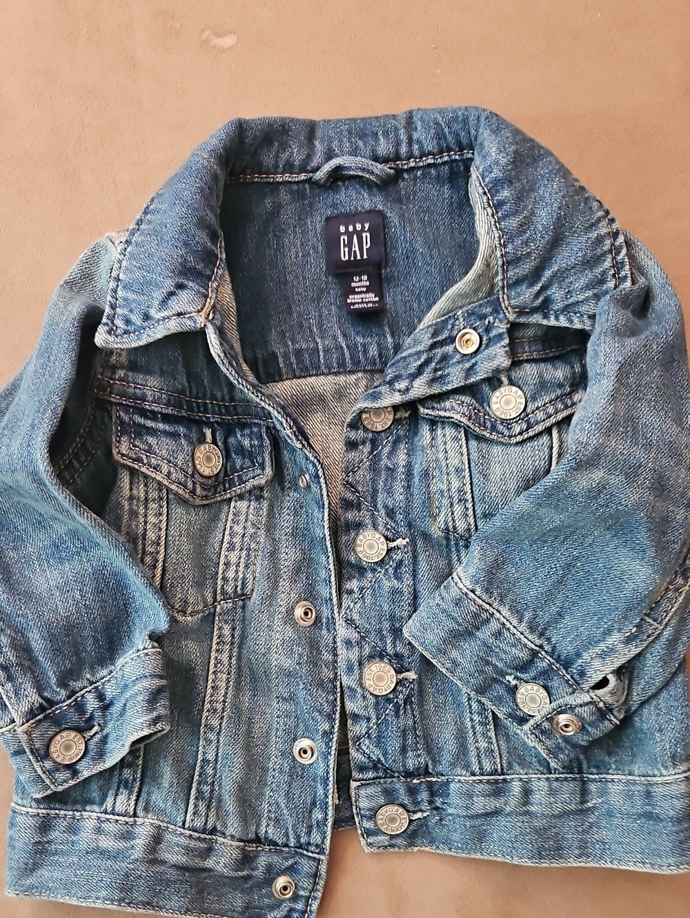 Baby Gap 12-18m Denim Jacket Jeans Jacket Unisex